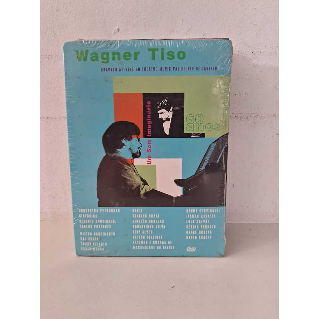 DVD Wagner Tiso - 60 Anos Um Som Imaginário (Lacrado De Fabrica Digipack)