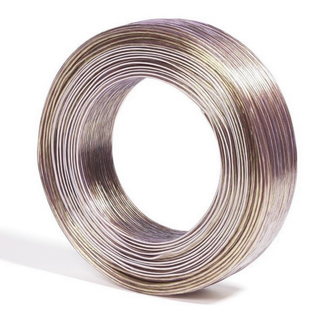 Fio Paralelo 2x0,75 100% Cobre Cabo Alto Falante 100 Metros
