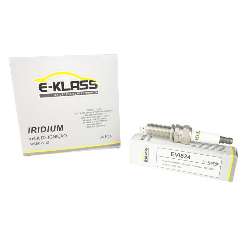 Kit 4 Vela Ignição Iridium Tucson Kona Ioniq Niro Sportage 1.6 HEV