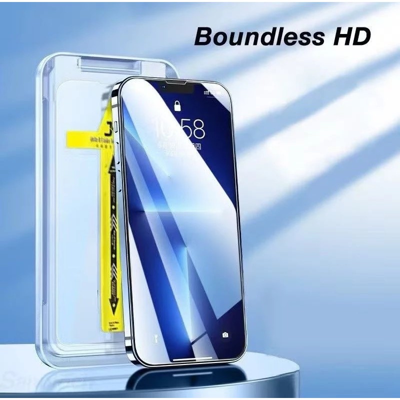 KIT-Pelicula privacidade com montagem fácil instalação de vidro para iPhone XS/XSMAX/XR/11/12/13/14/15/16/16PROMAX em Oferta na Shopee