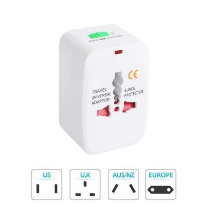 Adaptador Tomada Universal Padrão 150 Países Viagem Bivolt - ILLINONE - PDE