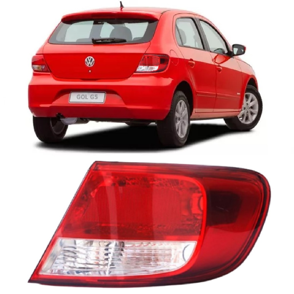 Lanterna Traseira Gol G5 Gv 2009 2010 2011 2012 Bicolor