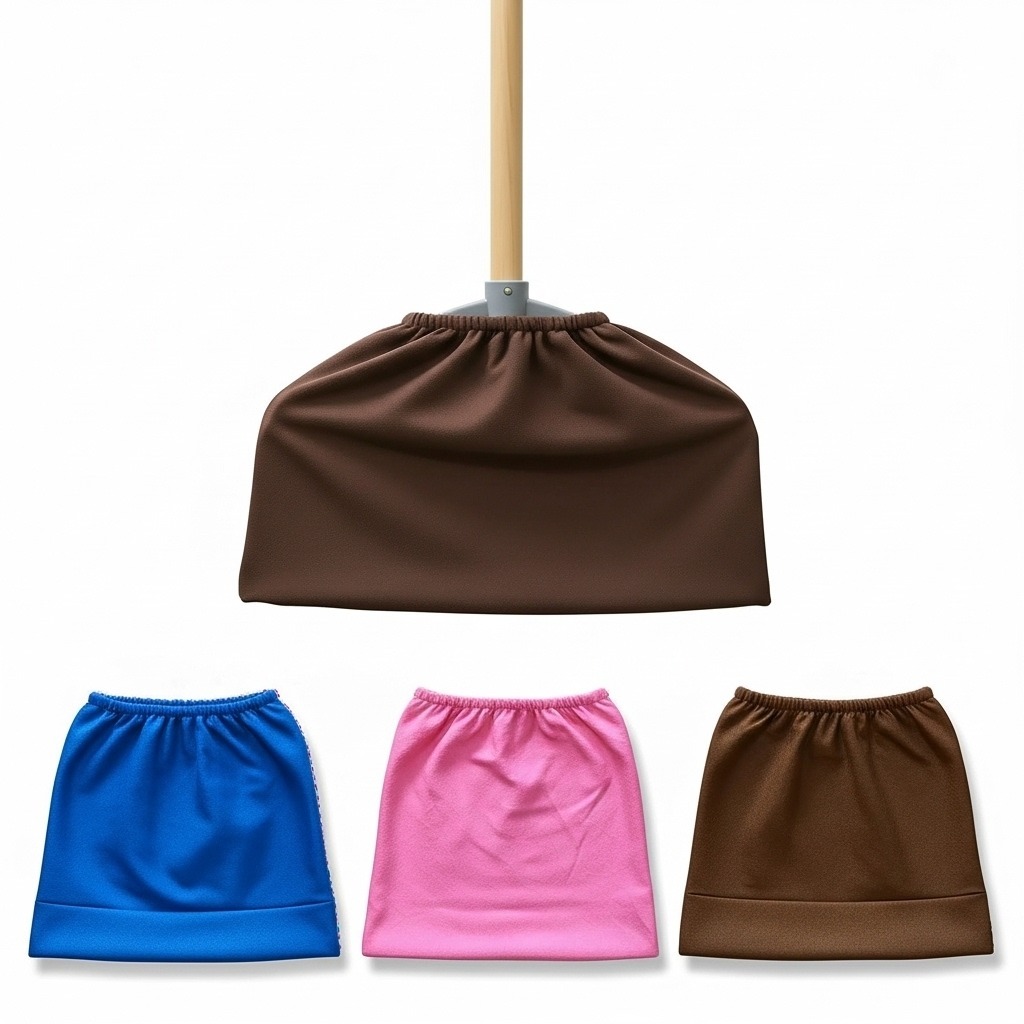 Capa Kit com 3 peças Panos para Vassoura/Rodo Super Absorvente Limpeza Prática