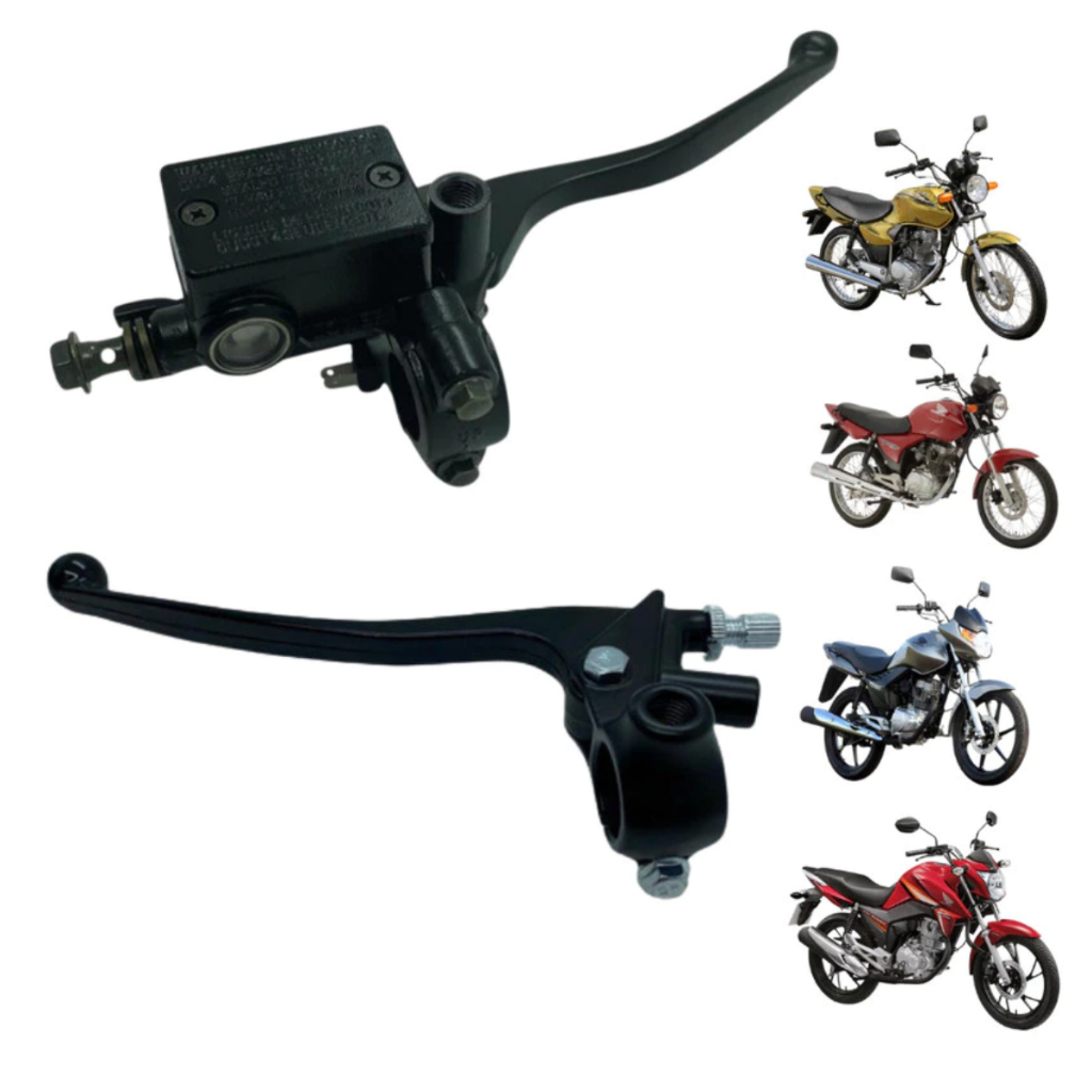 Kit Cilindro Mestre Burrinho Freio + Manete Embreagem Honda CG Titan Fan 125 150 160 em Oferta na Shopee