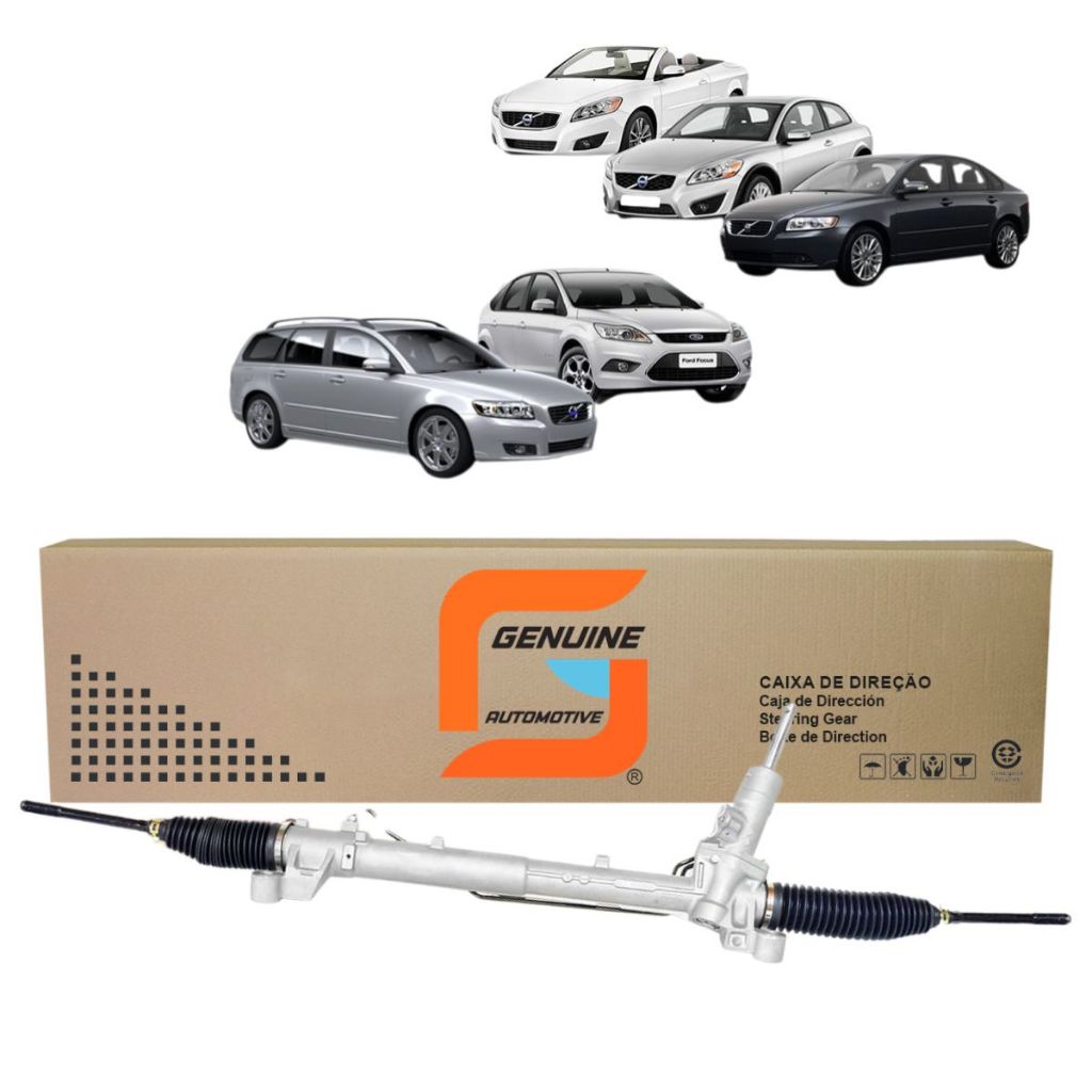 Caixa Direçao Hidráulica Nova Ford Focus Sem Sensor  Somente 1.6 Usa Com Bomba Hd Normal Volvo C3 em Oferta na Shopee