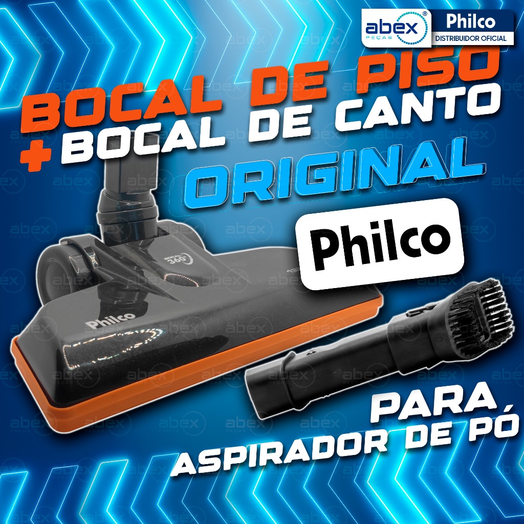 Bocal Aspirador e Bocal de Canto Aspirador de Pó Philco Ciclone Force Pas06 1250w