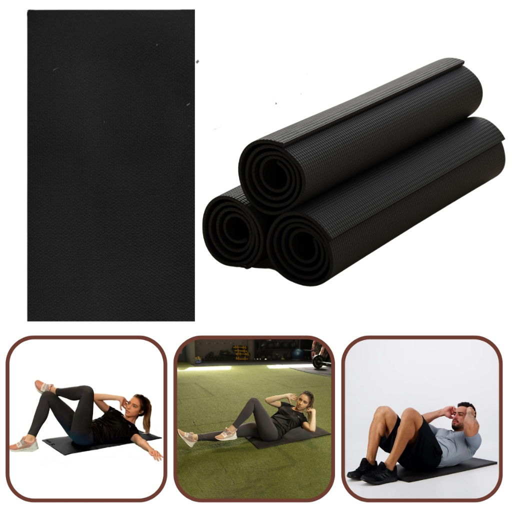 Imagem Colchonete Eva Tatame 50x100x1cm Para Exercícios Meditação, Yoga, Pilates Kit 3 un
