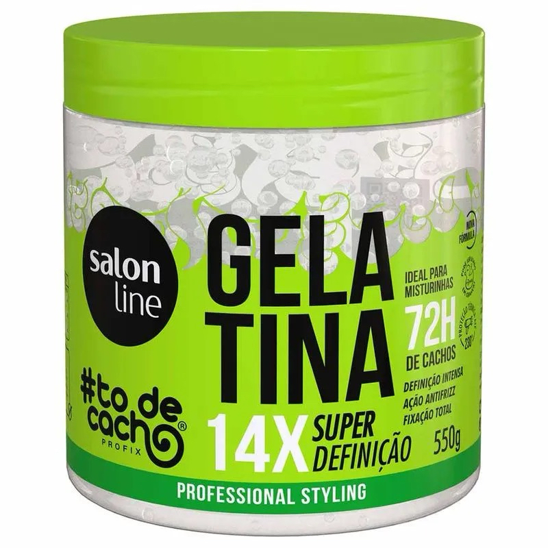 Salon Line #TodeCacho Não Sai da Minha Cabeça - Gelatina 550g