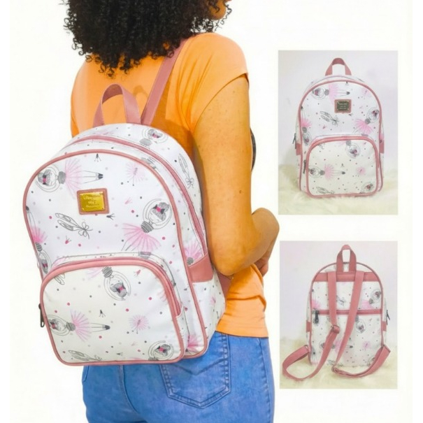 Mochila Maternidade Menina Bolsa Infantil Bailarina Escola Passeio Creche em Oferta na Shopee