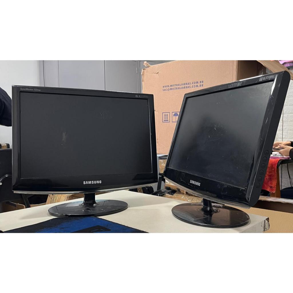 KIT 2 UN SUCATAS Monitor Samsung Syncmaster 733nw Vga 17