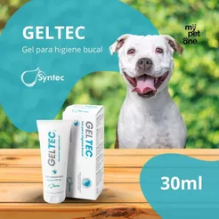 Creme Dental Geltec 30ml Higiene Para Cães E Gatos - Syntec
