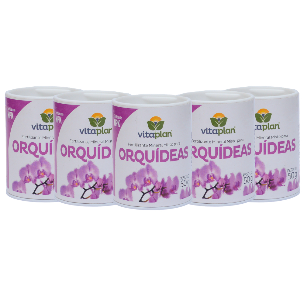 Fertilizante para Orquídeas em Pastilha Vitaplan 50g