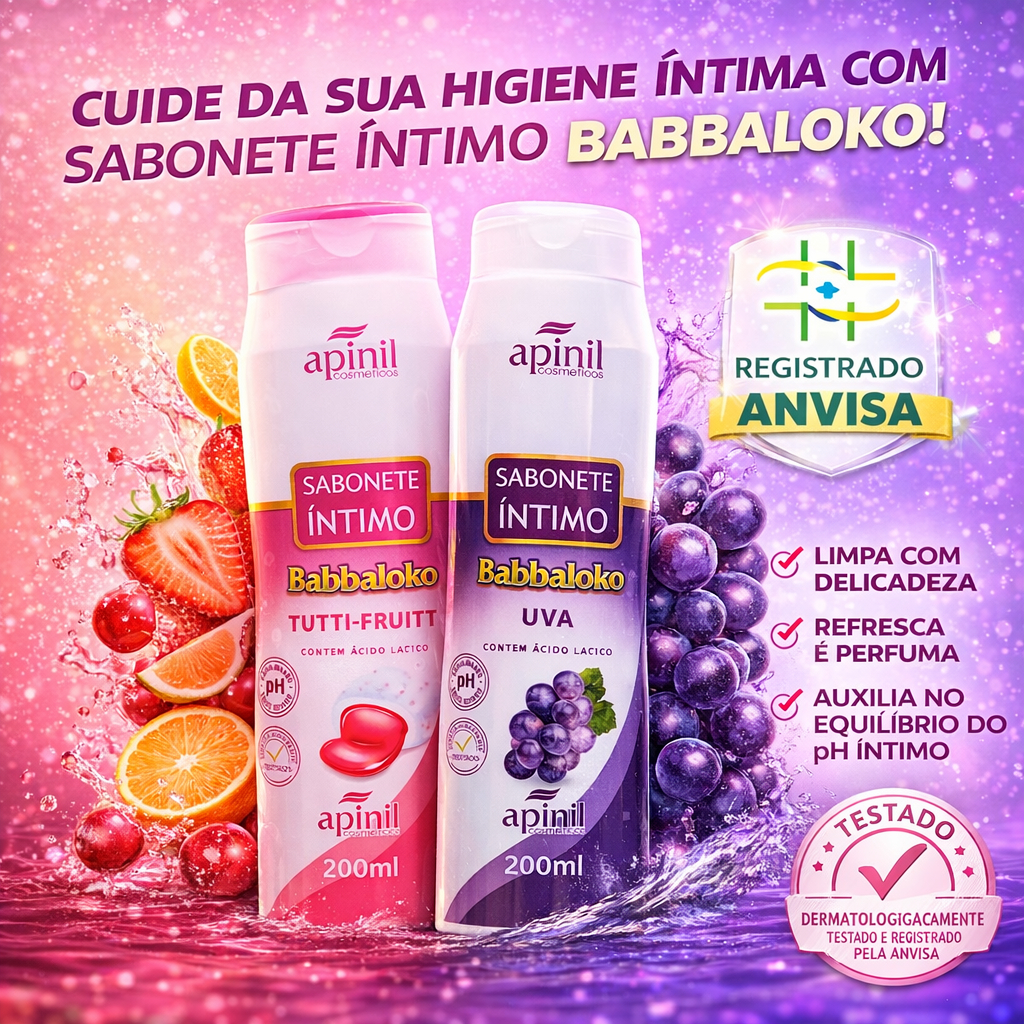 Sabonete Líquido intimo Babbaloko 200Ml Apinil