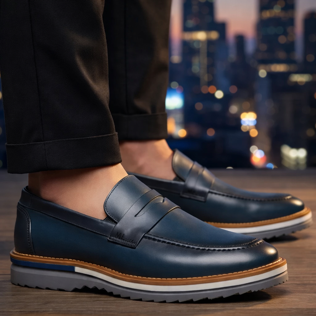 Sapato Masculino Loafer Tratorado Premium Classic Luxo Estilo Sofisticado Conforto e Qualidade em Oferta na Shopee