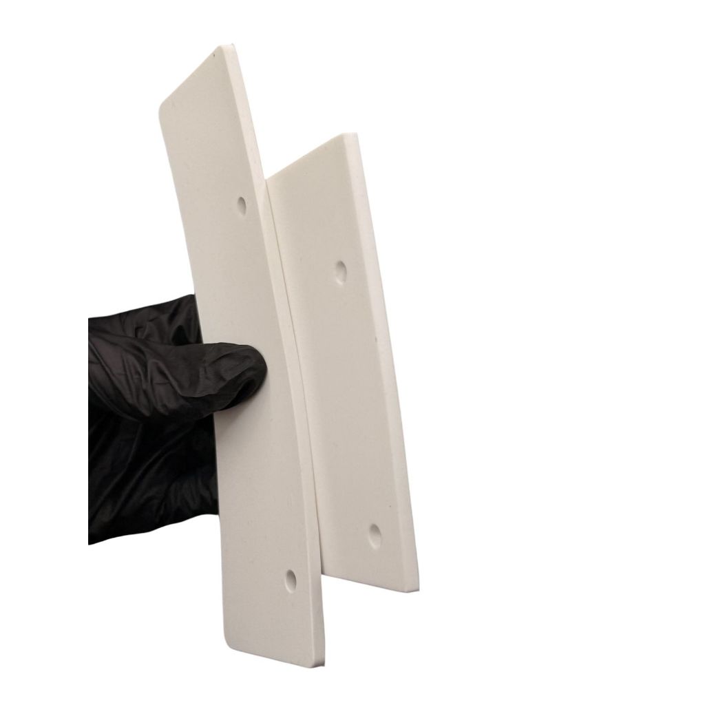 Kit 2 Raspadores (inferior e lateral) De Silicone Misturador/ misturadora panela Saro 10 litros