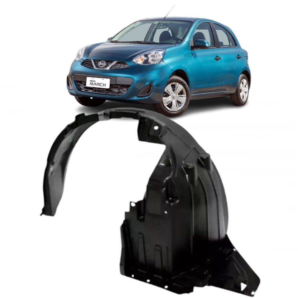 Parabarro Lameiro Dianteiro Nissan March 14 15 16 17 18 19 20