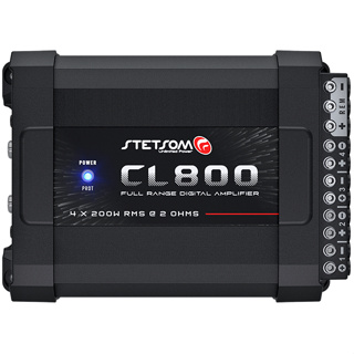 Módulo Automotivo Stetsom CL800.4 800W RMS 4 Canais Digital 2 Ohms Som Automotivo em Oferta na Shopee