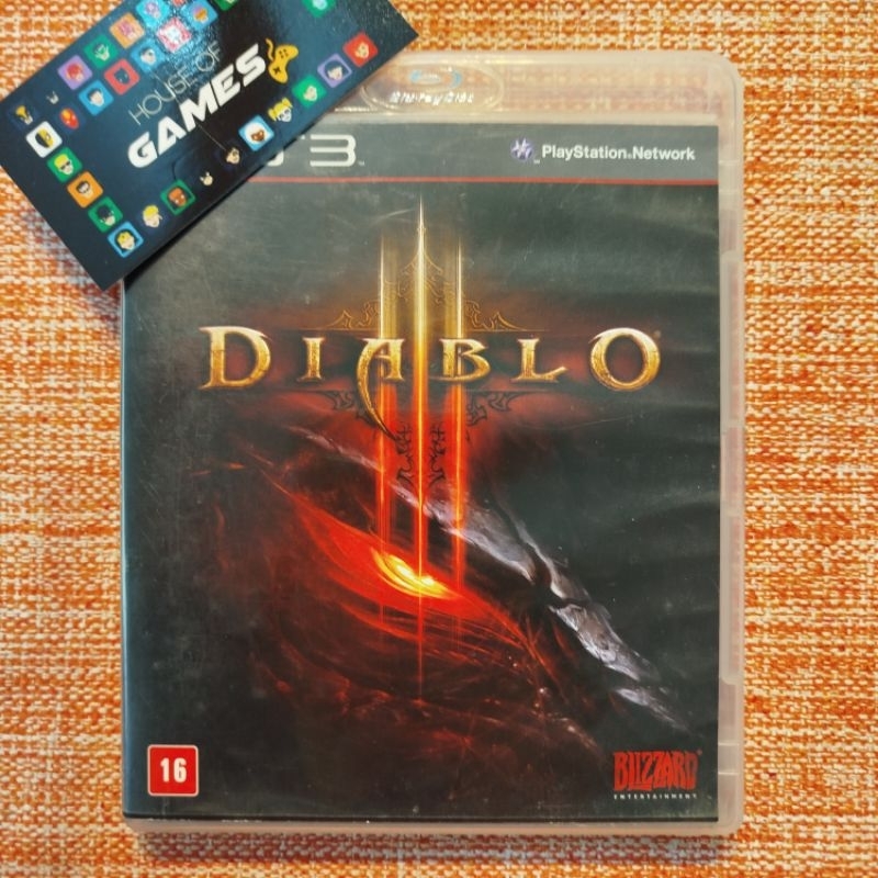 Game Diablo III Ps3 Midia Física Semi-novo Original Diablo 3