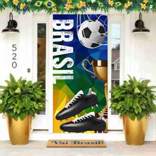 Capa Veste Porta COPA DO MUNDO BRASIL em Tecido Sublimado Copa 2026 - Lindos Modelos Veste Fácil em Oferta na Shopee