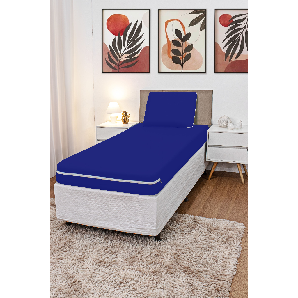 Capa de Colchão de Solteiro,  Capa de Travesseiro OU Capa de colchão com capa de travesseiro malha