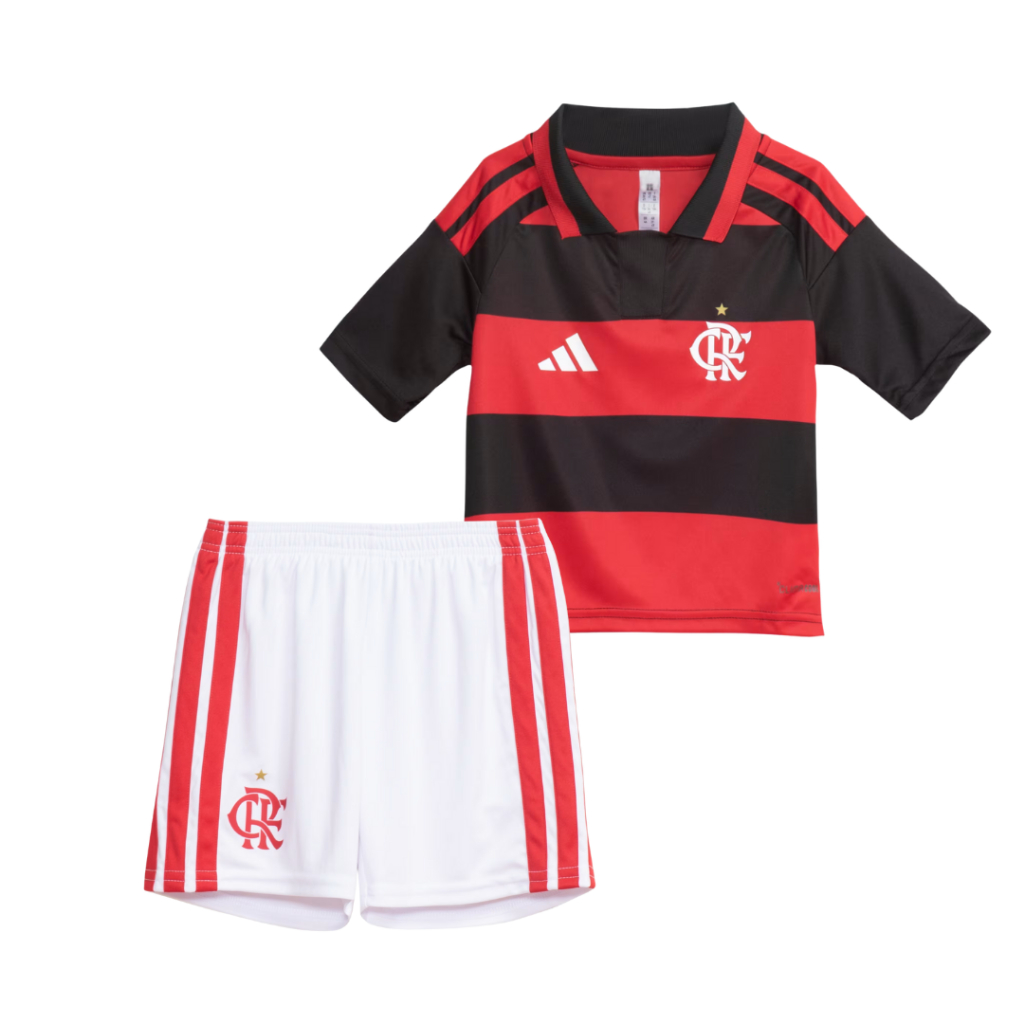 Mini Kit Flamengo Jogo 1 Adidas 2026