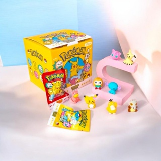 Borracha Pokémon Surpresa Colecionável Mystery Box Eraser Figure Kawaii em Oferta na Shopee