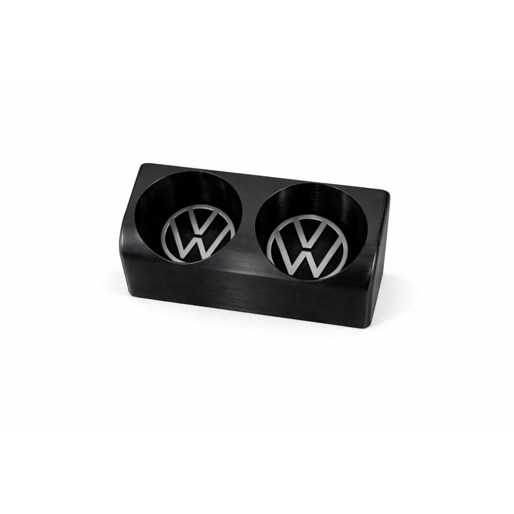 2 Porta Copos Duplo de Porta VW Golf MK3 em ABS – Para Latas 269ml e 350ml
