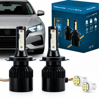 Lâmpada Super LED H4 H11 H7 H16 H1 H3 H27 8000l 36W CST 5 + 2 Pingo Brinde Cooler Ventilação Forçada em Oferta na Shopee