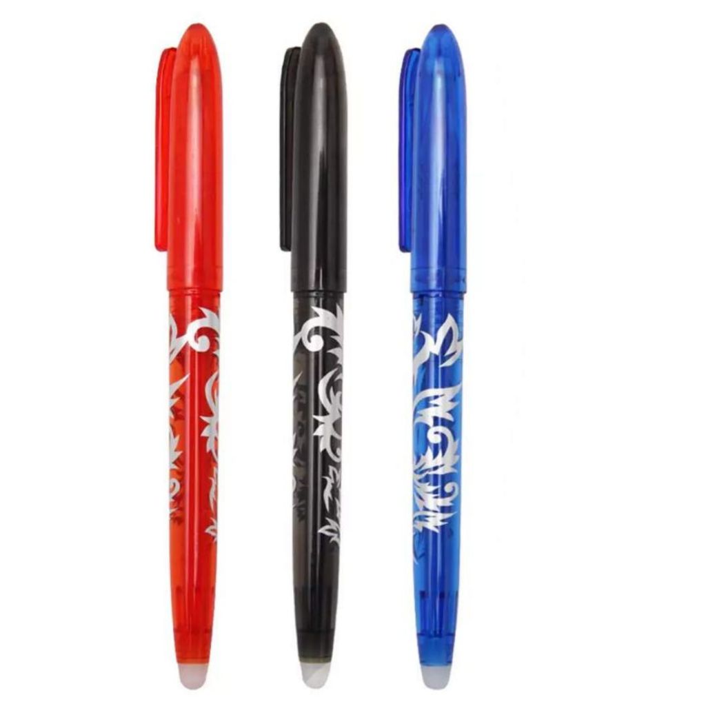 Kit Caneta Magica Fantasminha - Apaga C/ Calor - Gel Para Tecido - Cores Variadas em Oferta na Shopee