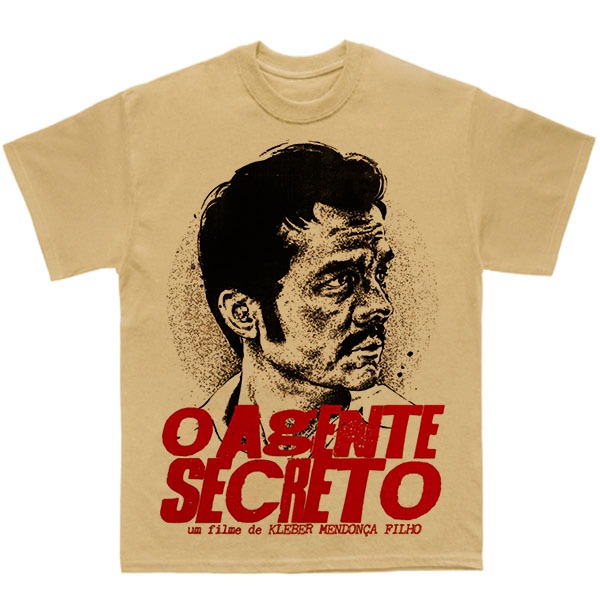 Camiseta Algodao O Agente Secreto Filme Nacional Brasileiro Wagner Moura Unissex