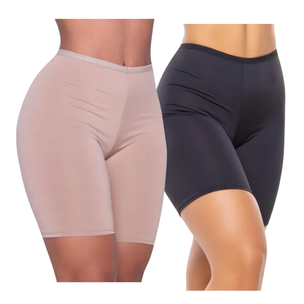 Kit 2 Short Segunda Pele Feminino Alta Qualidade Conforto Total Não Marca em Oferta na Shopee