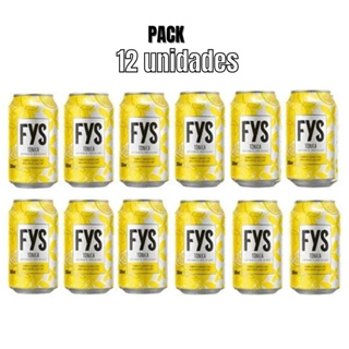Refrigerante Tônica FYS 350ml – Pack 12 Un em Oferta na Shopee