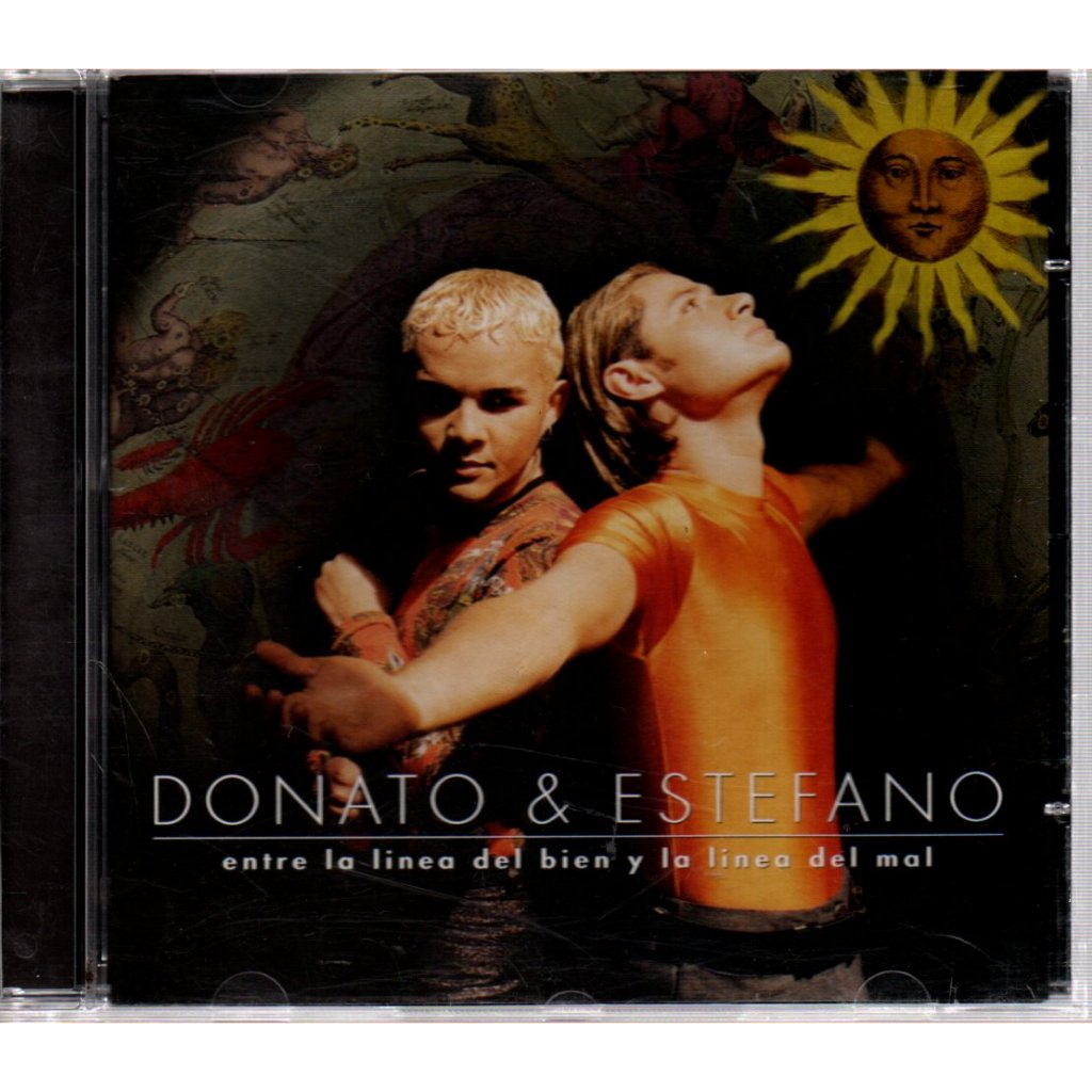CD DONATO & ESTEFANO - ENTRE LA LINEA DEL BIEN ( SONY )