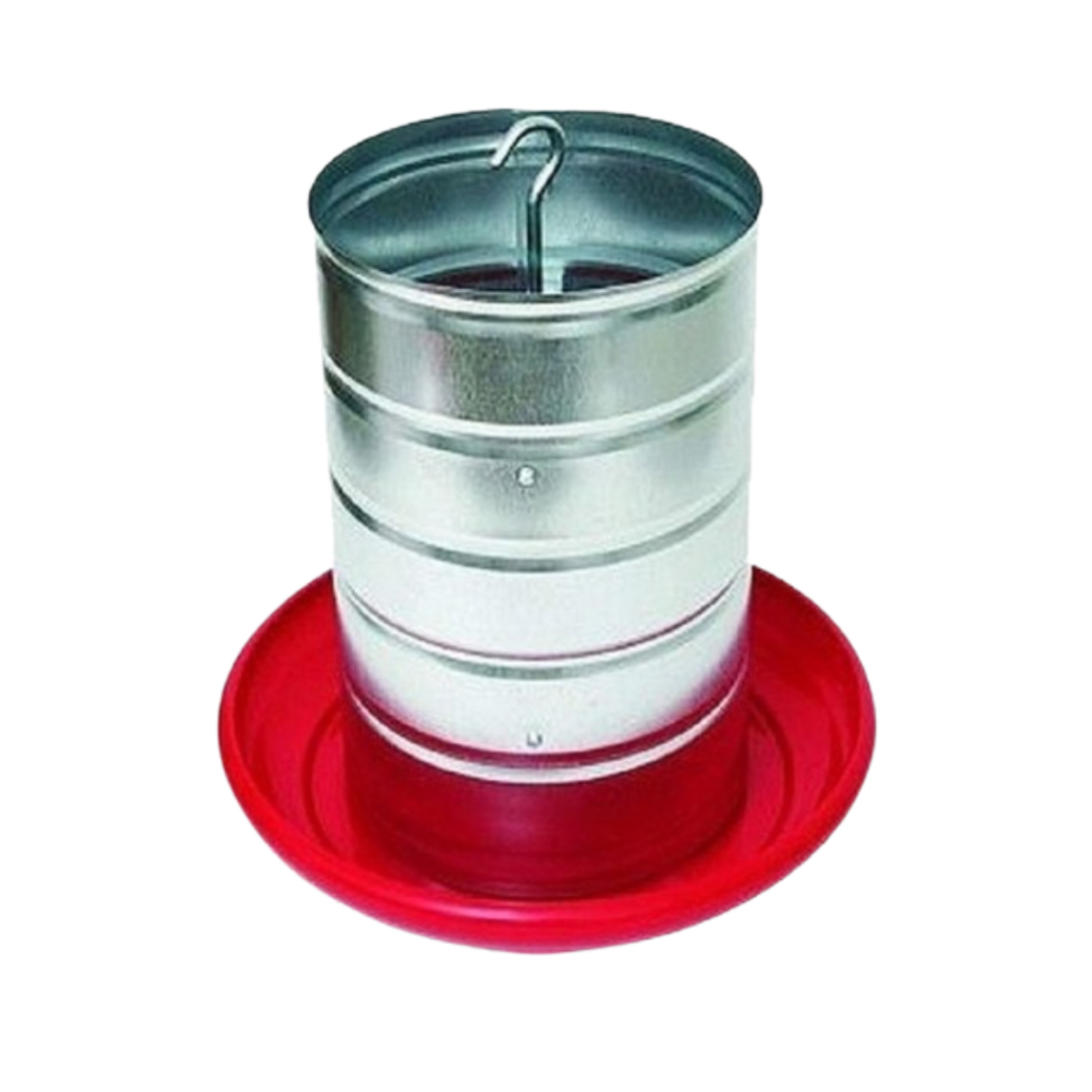Comedouro 5Kg Tubular Para Frango Aves Galinhas Galinheiro Comedouro Automático