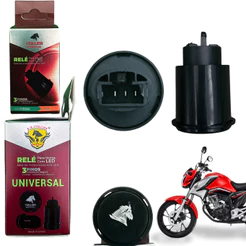 Rele de Pisca de LED 3 Pinos Stallion Universal Moto 12v