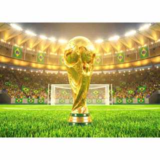 Fundo Fotográfico Copa do Mundo 2026 Painel Sublimado Copa do Mundo Brasil 2,20x1,58 Malha Premium em Oferta na Shopee
