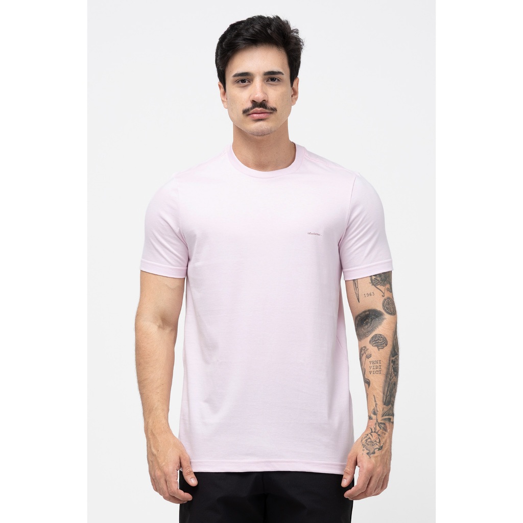 Camiseta Básica Masculina 100% Algodão Estampada Confortável Macia Lançamento em Oferta na Shopee