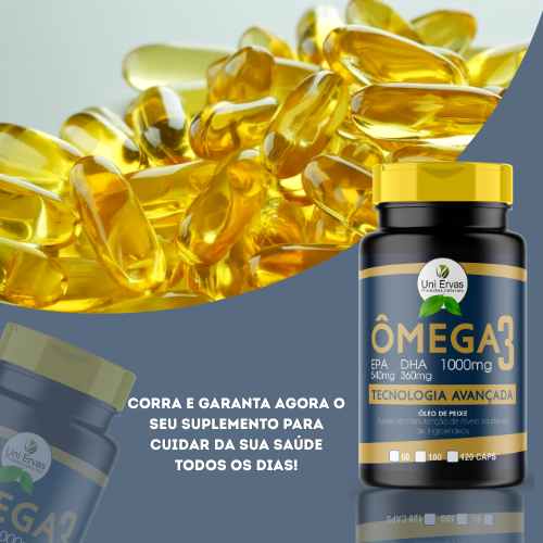SUPLEMENTO OMEGA 3 - 120 CAPSULAS 500MG