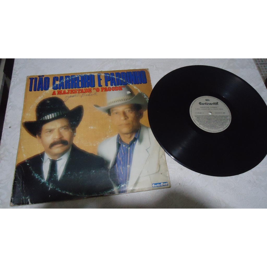 lp vinil. Tião Carreiro e Pardinho. A Magestade o Pagode.