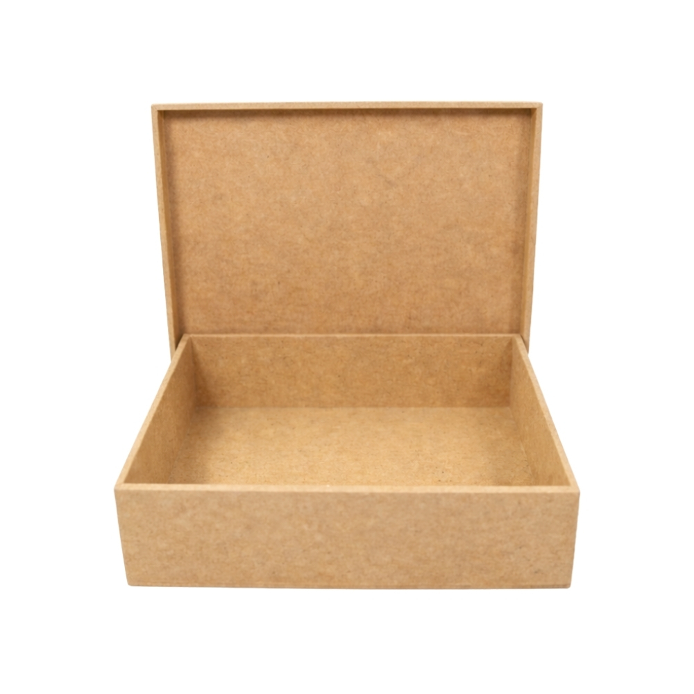 10 Caixa Caixinha Madeira MDF 10x10x5 cm