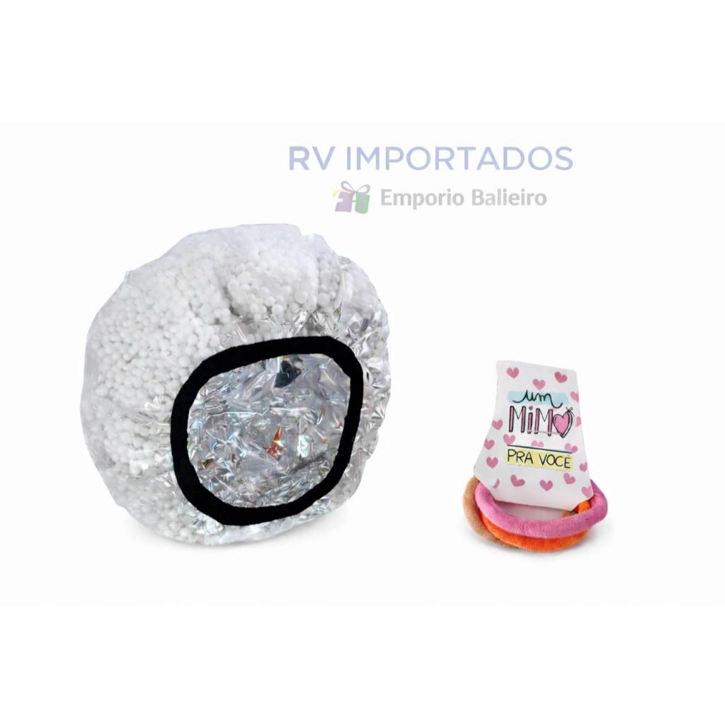 Touca Metalizada com Isopor Térmica Hidratação Profunda + 1 Mimo em Oferta na Shopee