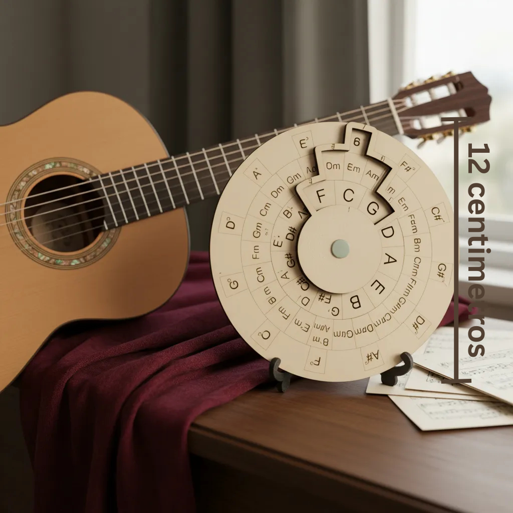 Imagem Tabela Campos Harmônicos + Ciclo das Quintas + Escalas Musicais | Guia de Teoria Musical para Violão, Guitarra e teclado