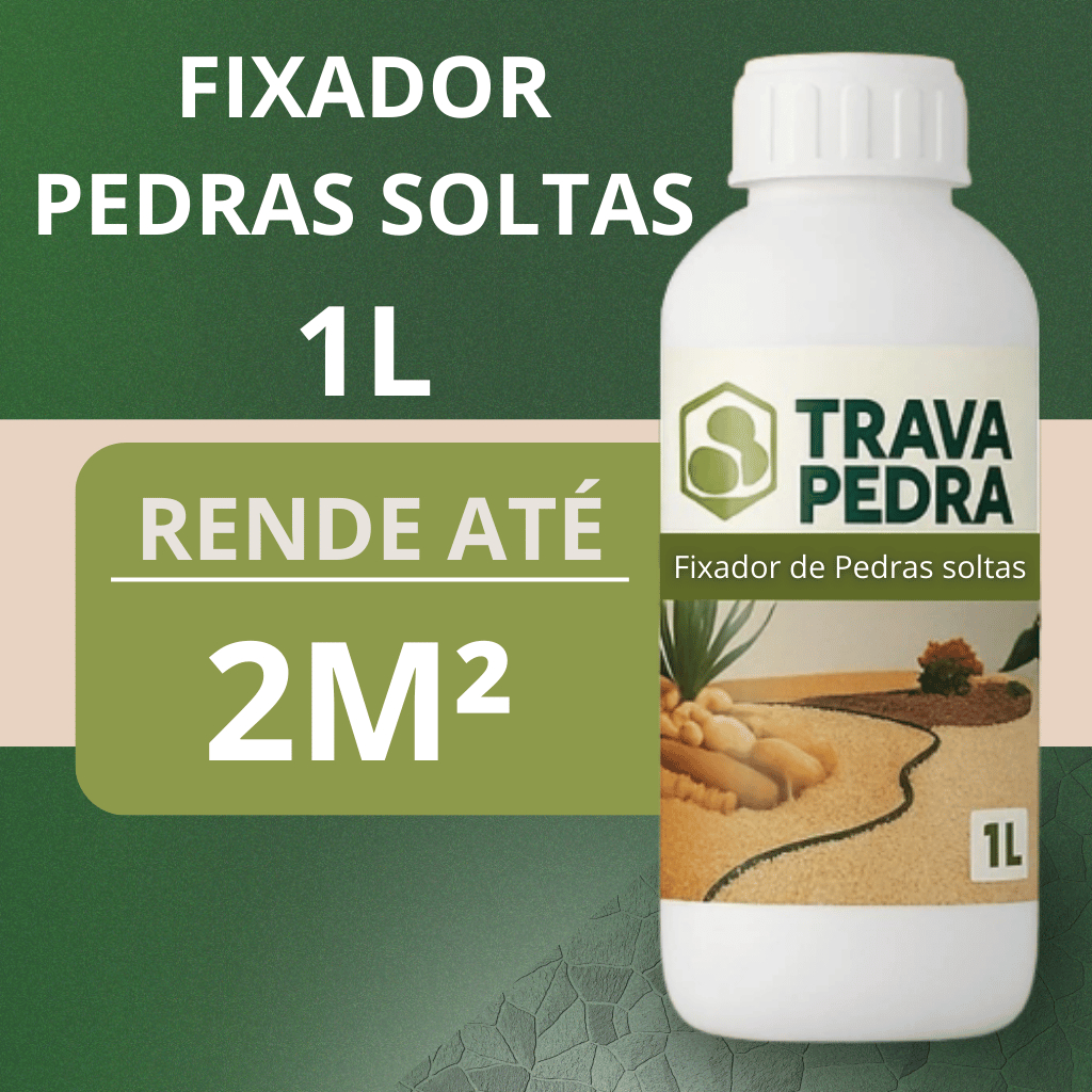 Selante Fixador Pedras Naturais 1L Protege e Realça Cor Contra Umidade Poeira e Manchas