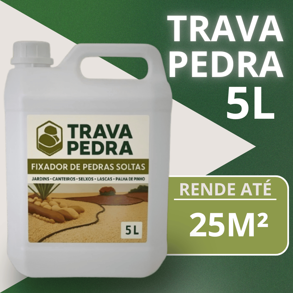 Fixador Pedras Naturais 5L Produto Transparente que Realça a Cor e Protege Pedras Porosas