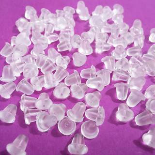200 à 1000 Tarrachas De Silicone Para Brincos