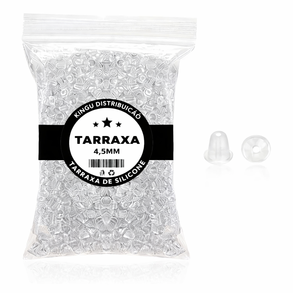 Tarracha Brinco Silicone Atacado - 60 - 1000 Pçs em Oferta na Shopee