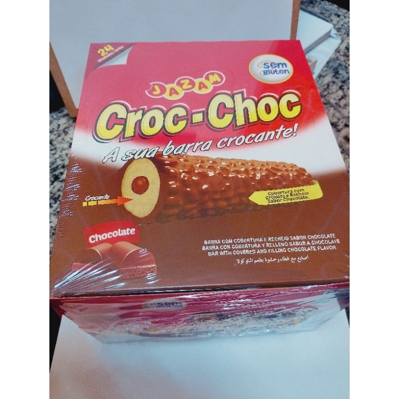 croc-choc chocolate ao leite 12x24x16g