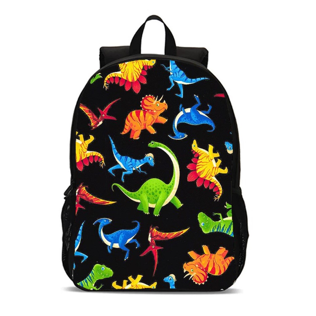 Mochila Dinossauro Infantil Escolar Personalizada Dino T-Rex Jurassic Resistente Premium Menino Grande Reforçada Dino