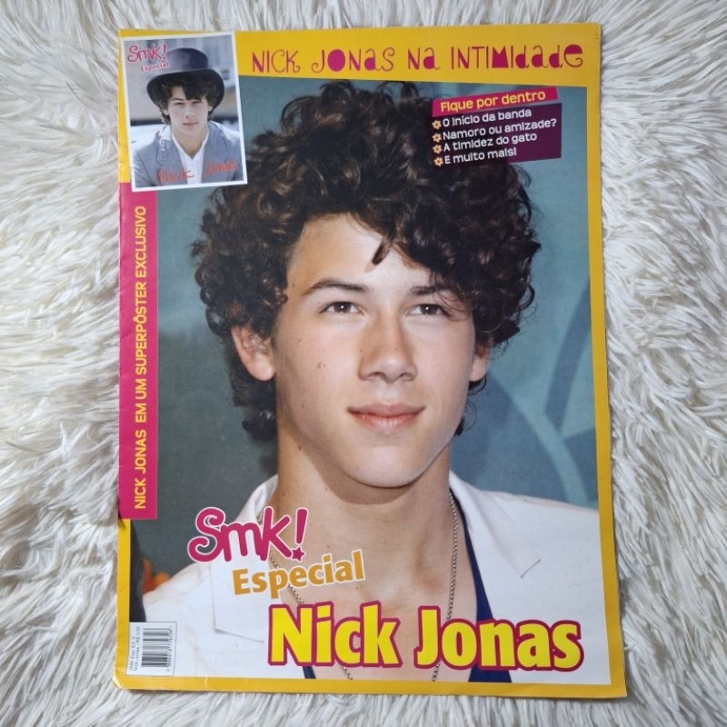 Revista poster Smk! Especial Nick Jonas