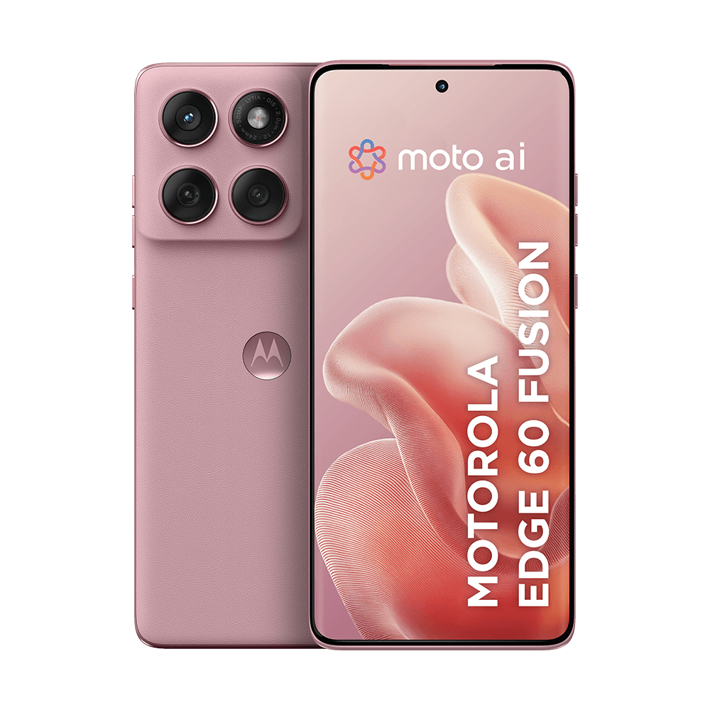 Smartphone Motorola Edge 60 Fusion 256GB 5G, 24GB RAM Boost*, Câm. 50MP,  Tela 6.7", Moto AI - Rosa em Oferta na Shopee